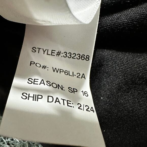 Athleta Black Sleeveless Vest‎ Micromodal Asymmetrical Womens Medium Yoga Lounge - Picture 5 of 5